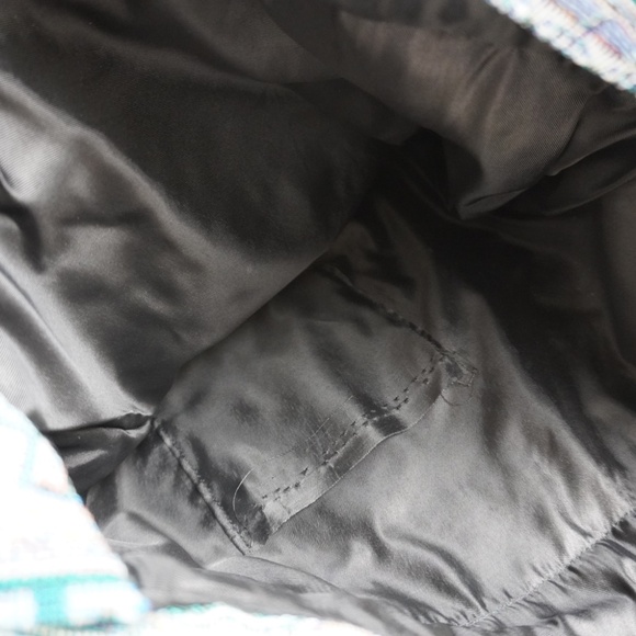 VTG Tapestry Cross Body Messenger Bag Carpet Fabric Boho Purse Hippie Festival - Picture 8 of 9